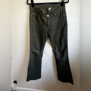 Vintage Judy blue Y2K pants women green low rise bootcut‎